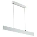 Светильник подвесной светодиодный Maytoni Step P010PL-L23W 11.50 м² цвет белый