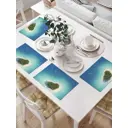 Набор салфеток JoyArty Остров любви np_91946, 4шт