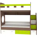 Кровать Кариви КИВи 234x200x84 см ЛДСП цвет бодего темный 00288-03-24-04