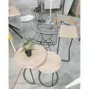 Кофейный столик круглый Sheffilton 45x45 см бежевый