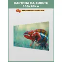 Картина без обрамления Great idea "Хамелеон" 60x100 см