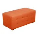 Банкетка Мебельная фабрика мира 40x45x80 см цвет оранжевый Т-05