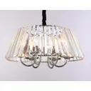 Люстра на штанге хрустальная Ambrella Light TR5038 Traditional 1 лампа 18 м² цвет бесцветный - прозрачный