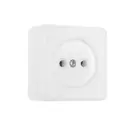Розетка накладная Элект Уют 4645295 цвет белый