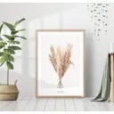 Постер 28 картин "Сухой тростник. сухоцвет" 50x40 см, в подарочном тубусе без рамы