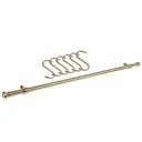 Кухонный рейлинг Big House BH900BR-R-6KR 90x1.6x1.6 см Металл цвет бронза