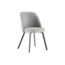 Стул Bradex home Praga 58 см х 48 см х 84 см сталь латте