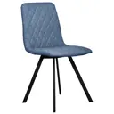 Стул Bradex home Mate 55x86x56 см сталь цвет синий