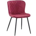 Стул Bradex home Darcy 55x79x47 см сталь цвет терракотовый