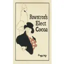 Постер Простопостер "Рекламный плакат - шоколадный напиток rowntrees elect cocoa" 70x50 см в раме
