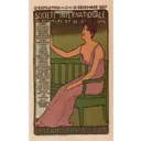 Постер Простопостер "Афиша - выставка galerie georges petit" 50x40 см в раме