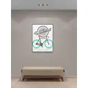 Плакат "Просто Постер" Велосипед 50x70 в подарочном тубусе без рамы