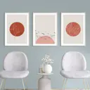 Постер 28 картин "Минимализм в японском стиле" 50x40 см