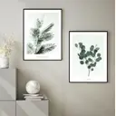 Постер 28 картин "Папоротник, эвкалипт" 50x40 см