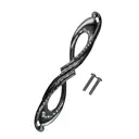 Ручка-скоба Левша FS-140 128 цвет хром глянцевый