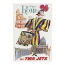 Постер Простопостер "Афиша - Rome" 70x50 см в раме