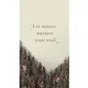 Рекламный плакат Просто Постер Джунгли Позвольте природе питать вашу душу 50x70см в раме