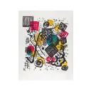 Постер на холсте Просто Постер Геометрия Разноцветный мир фигур 90x120 без рамы