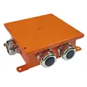 Коробка установочная Экопласт 164x65x164 мм 4Р 1.5-6 мм² цвет оранжевый/медный IP66