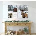 Набор постеров 4 шт 28 картин "Рождество и новый год" 105x70 см в тубусе без рамы для интерьера