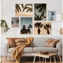 Набор постеров 6 шт 28 картин "Пальмы" 137x95 см в тубусе без рамы для интерьера