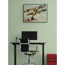 Постер в раме Просто Постер "Винтажный самолет" 70x50 см