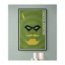 Постер Простопостер "Зеленая стрелка" 90x60 см в раме