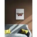 Постер Простопостер "Красный Папилио" 90x60 см в раме