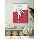 Постер Простопостер "На коньках" 120x90 см