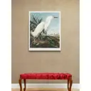 Постер в раме Просто Постер "Снежная цапля" 70x50 см