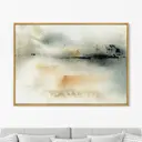 Репродукция картины на холсте "Over the horizon. 2021г" 75x105 см