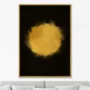 Репродукция картины на холсте "The blazing sun. 2020г" 75x105 см
