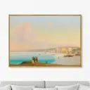 Репродукция картины на холсте "Nice. 1852г" 75x105 см
