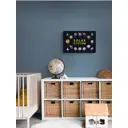 Постер в раме Просто Постер "Солнечная система" 50x40 см