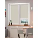 Рулонная штора FixLine Amigo Effect всесезонная 55x180 см цвет светло-бежевый