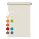 Рулонная штора FixLine Amigo Effect всесезонная 50x180 см цвет светло-бежевый