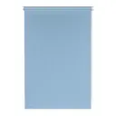 Рулонная штора Prakto Shantung 120x160 см цвет голубой