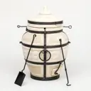 Тандыр Амфора 7705391 Есаул с откидной крышкой h-82 см d-54 8 шампуров