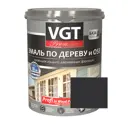 Эмаль по дереву и OSB VGT Профи 31566 цвет черный 1 кг