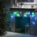 Электрогирлянда комнатная Luazon lighting 3556836 бахрома 1.8x1.8 м 48 ламп разноцветный 8 режимов работы