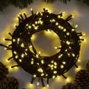 Электрогирлянда комнатная Luazon lighting 3556813 нить 20 м 200 ламп бесцветный 8 режимов работы