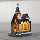 Светящаяся электрическая фигура Дом с башней для дома Luazon lighting 1 ламп h 7.5 см разноцветный