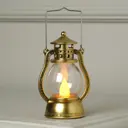 Светящаяся электрическая фигура Золотистый фонарь для дома Luazon lighting 1 ламп h 12 см жёлтый/золотой