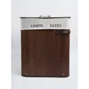 Корзина Storidea 50x62.5x32 см бамбук цвет коричневый