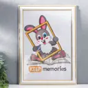 Рамка Keep memories 3595005, 30x21 см, пластик, цвет белый