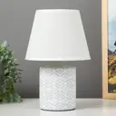 Настольная лампа RISALUX 6250865 16527 F761TT-1367 цвет белый