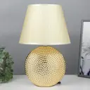 Настольная лампа RISALUX 4551693 7515120 LN948 цвет золото