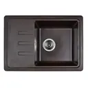 Мойка для кухни из искусственного камня Wisent MW620-27 кофе 620x430