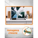 Стеновая панель Borntoprint Небоскребы 60x50x0.4 см закаленное стекло цвет прозрачный