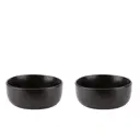 Набор салатников Nouvelle Black Stone 14x14 керамика цвет черный 2 шт